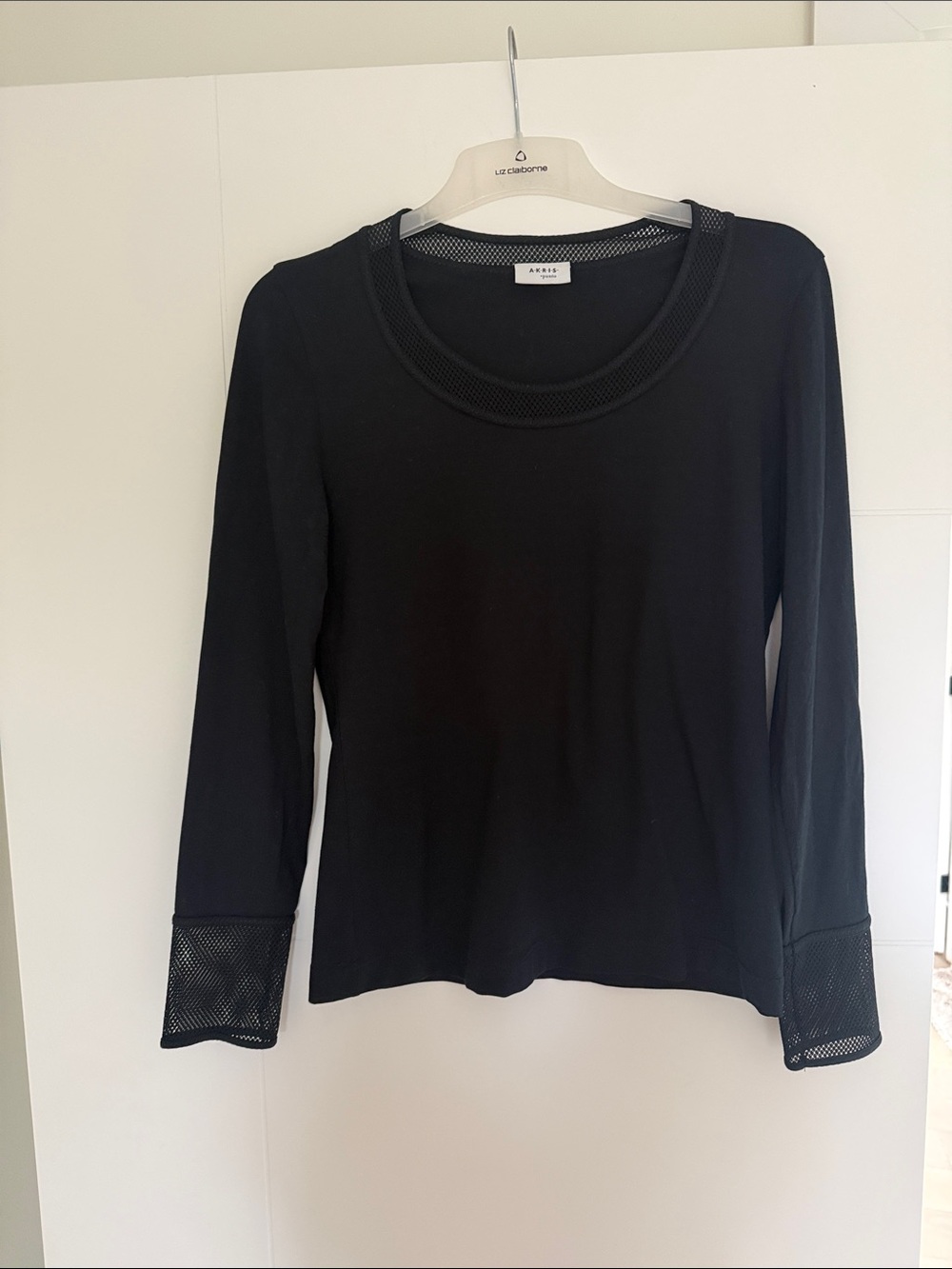 Akris Puno Long Sleeved shirt with  mesh detail
